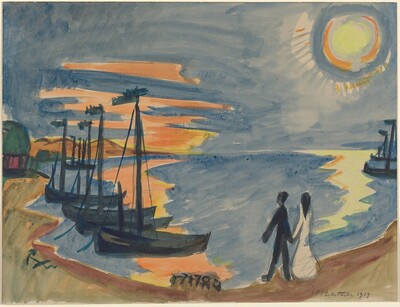 Lovers by the Seashore