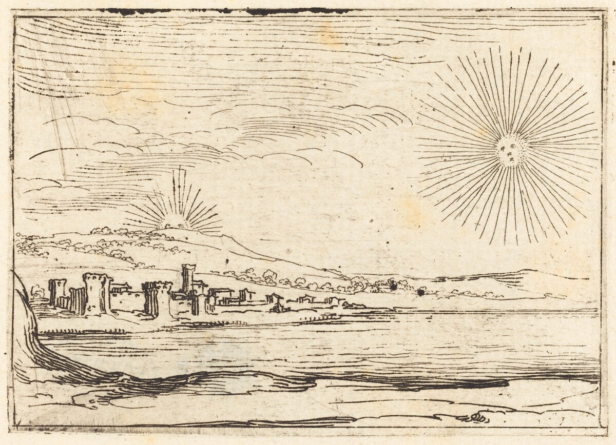 Sun Rising by Jacques Callot