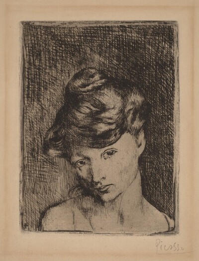 Head of a Woman: Madeleine (Tête de femme: Madeleine)