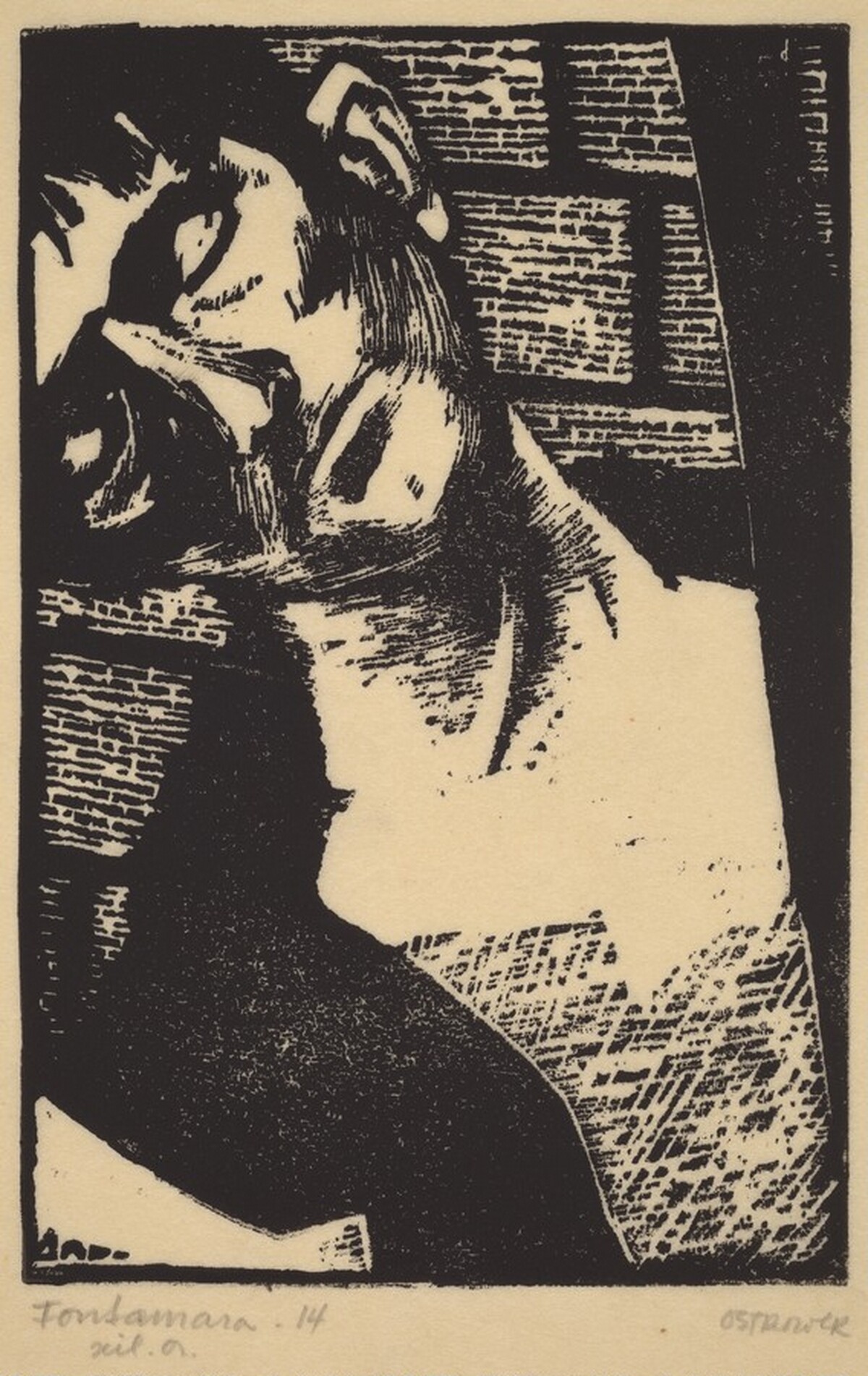 Fontamara XIV by Fayga Ostrower
