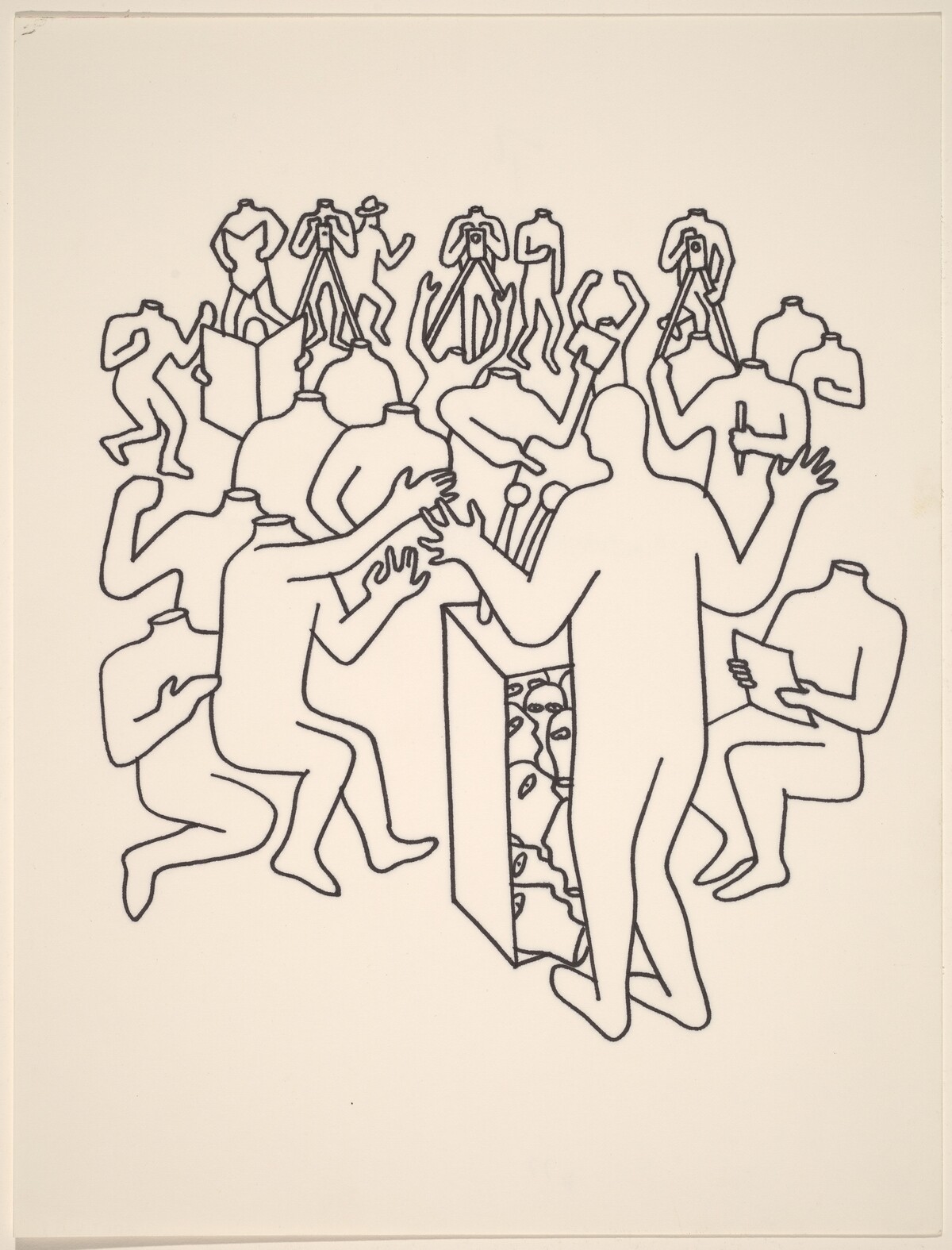 Injunction Against Interiority by Mark Kostabi