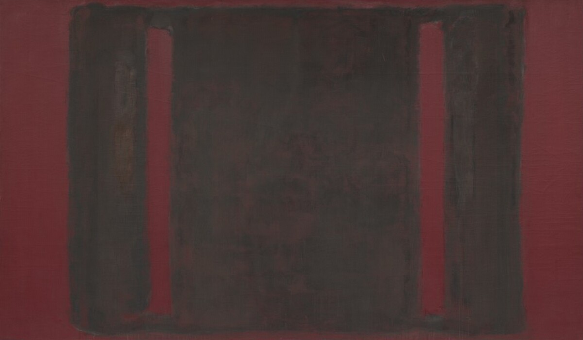 Untitled (Seagram Mural sketch) by Mark Rothko
