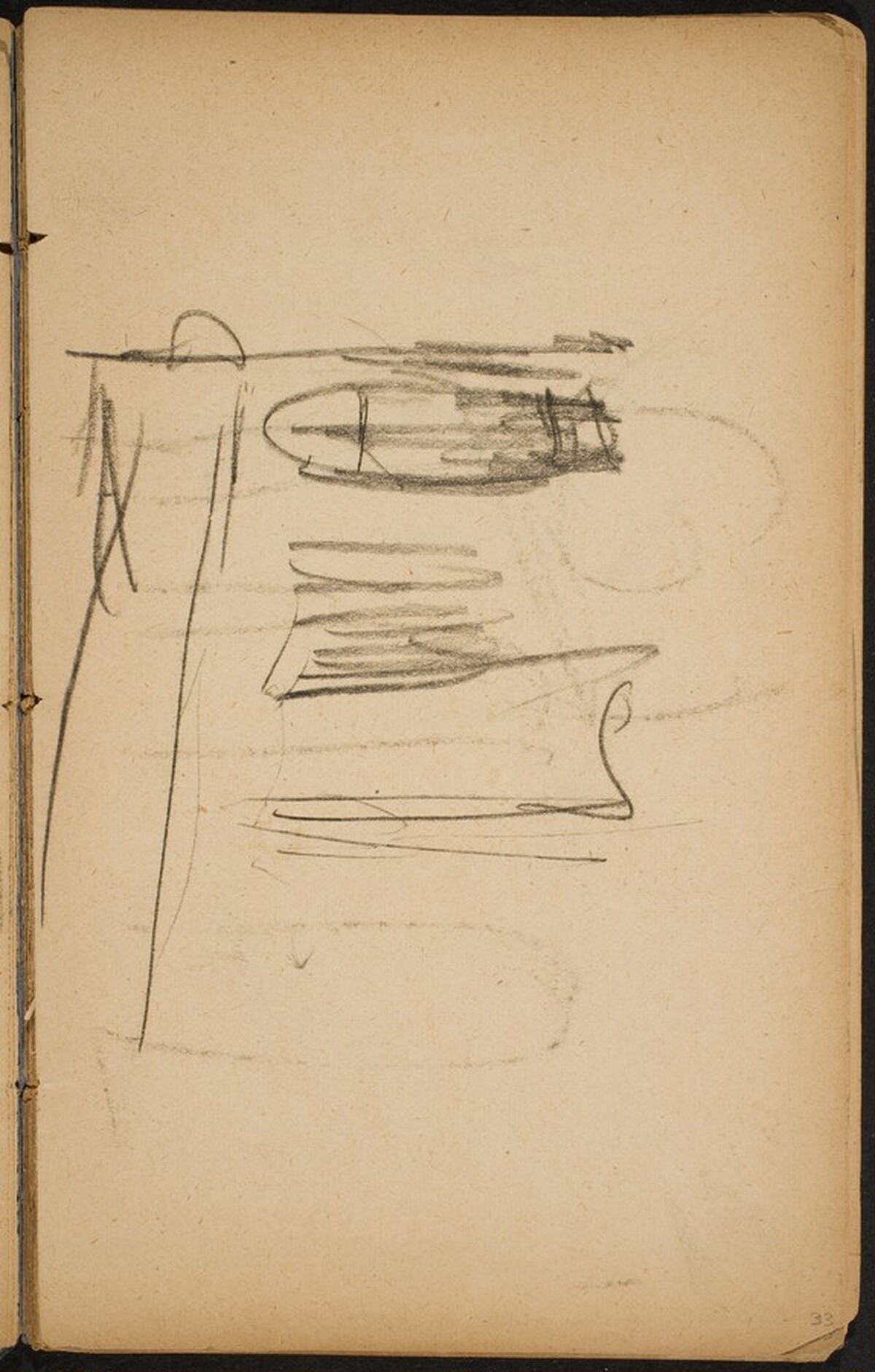 Details einer Häuserfassade (Details of a Facade) [p. 33] by Max Beckmann
