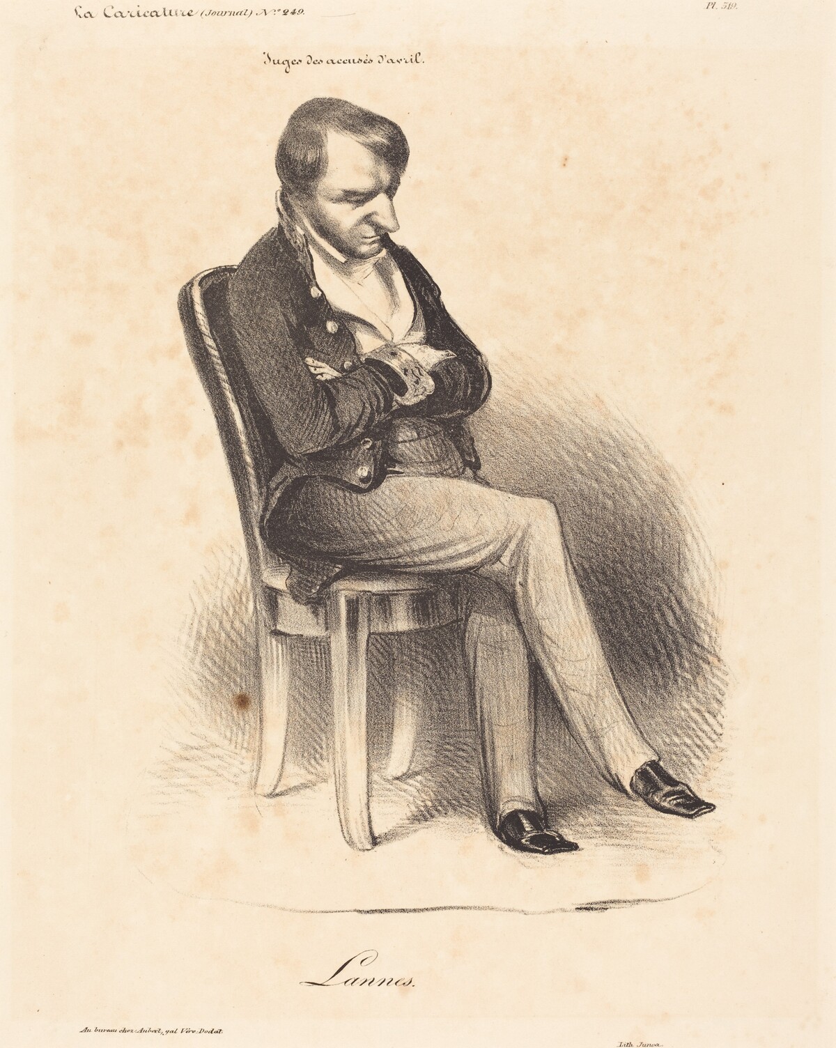 Napoléon Lannes by Honoré Daumier
