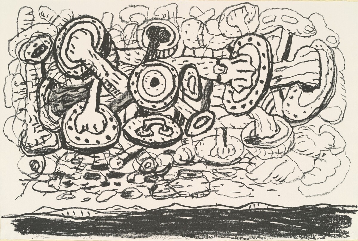 Sky [special proof] by Philip Guston