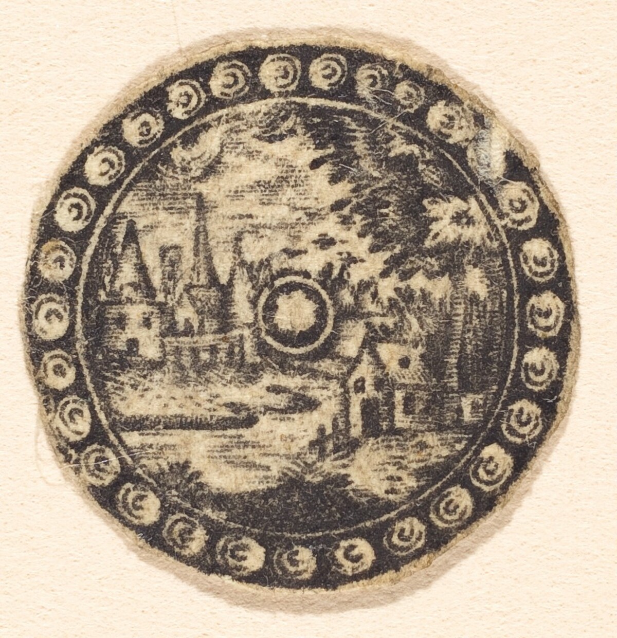 Landscape by Antoine Jacquard