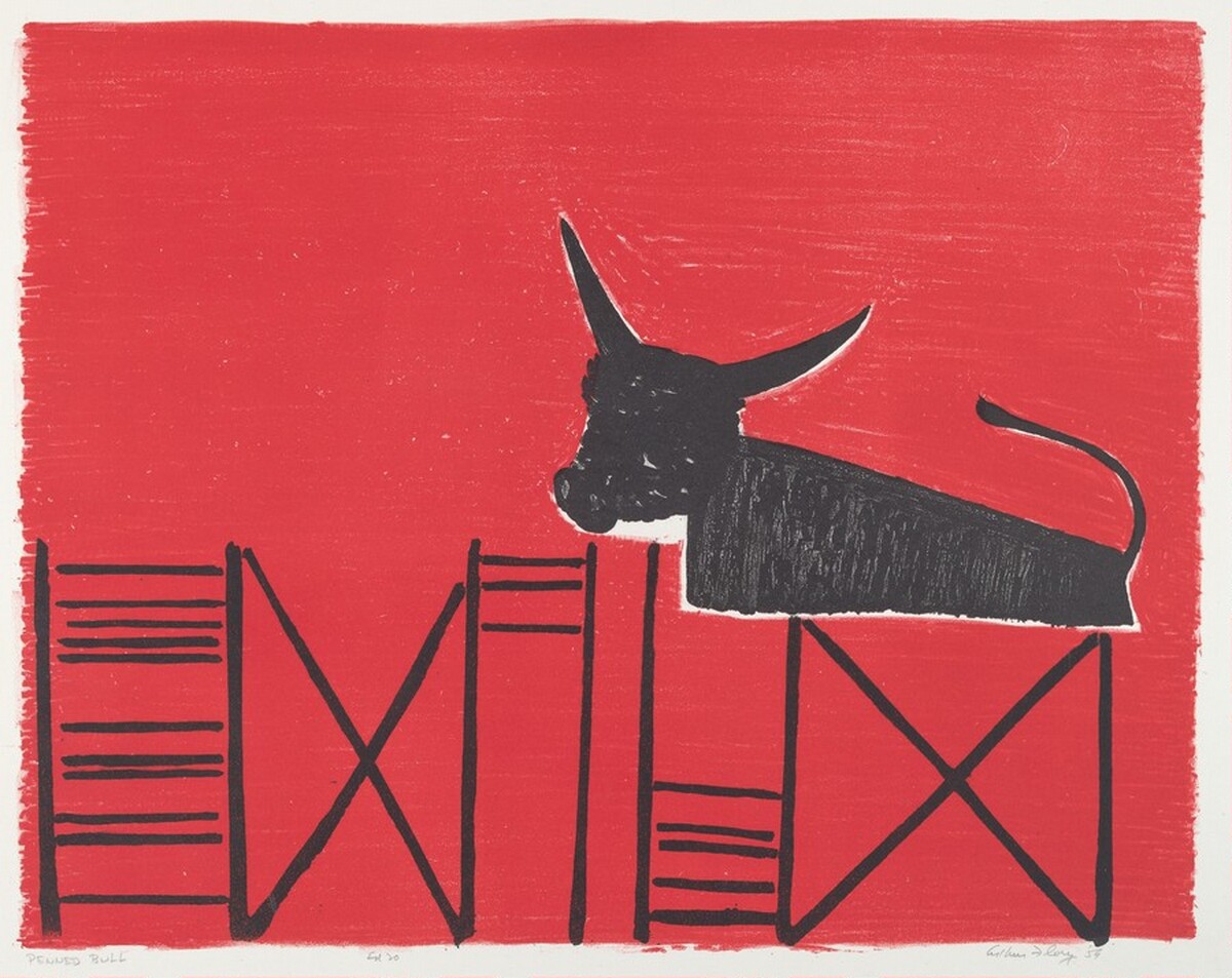 Penned Bull by Arthur L. Flory