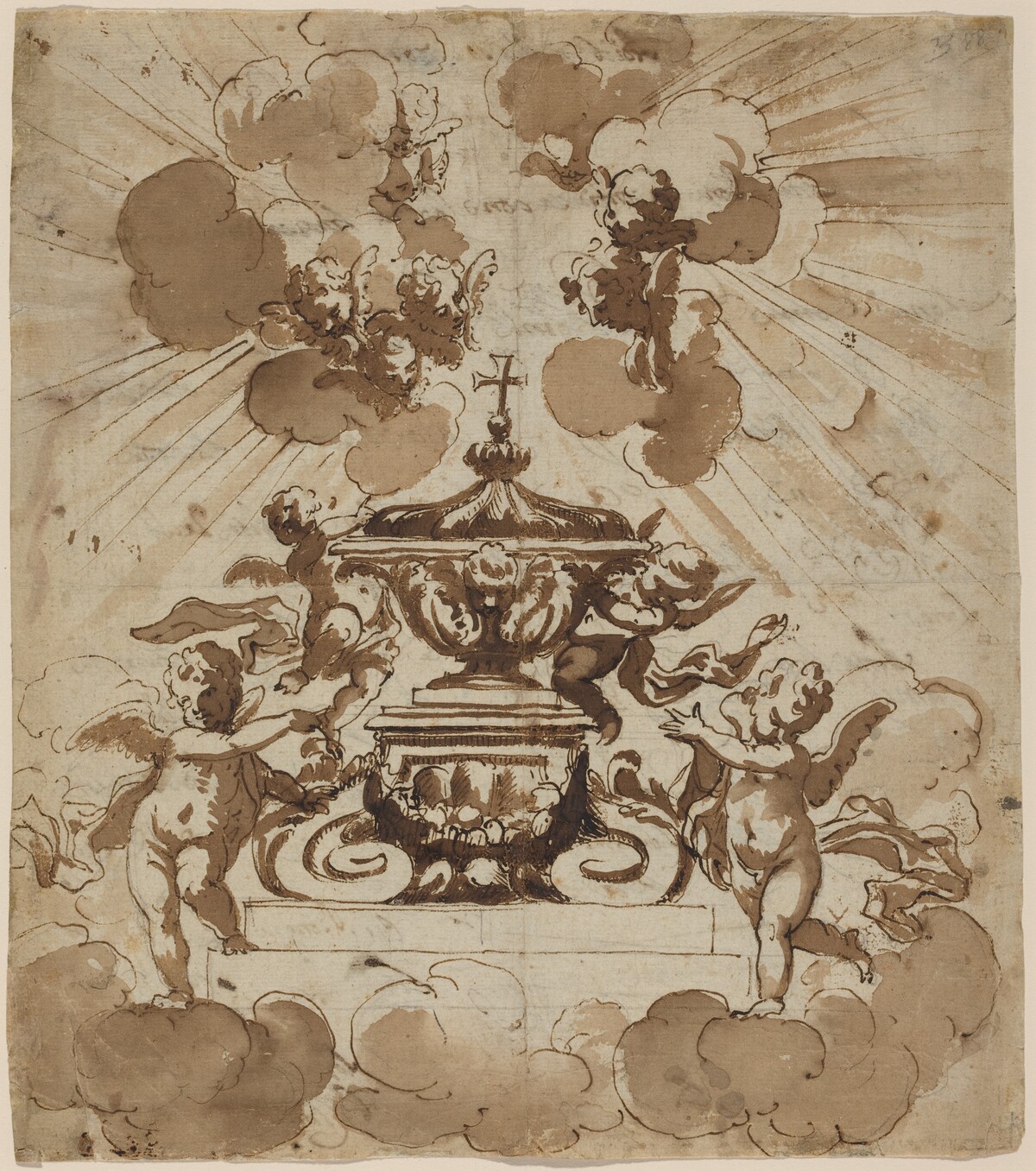 Glorification of the Host by Italian 18th Century