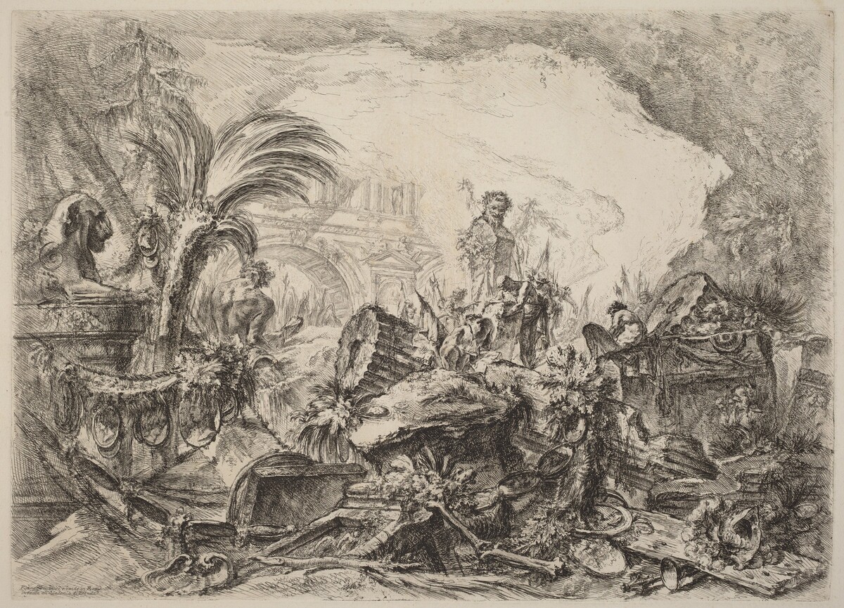 The Triumphal Arch by Giovanni Battista Piranesi