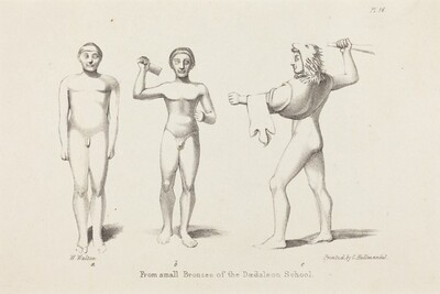 Daedalian Figures from Bronzes