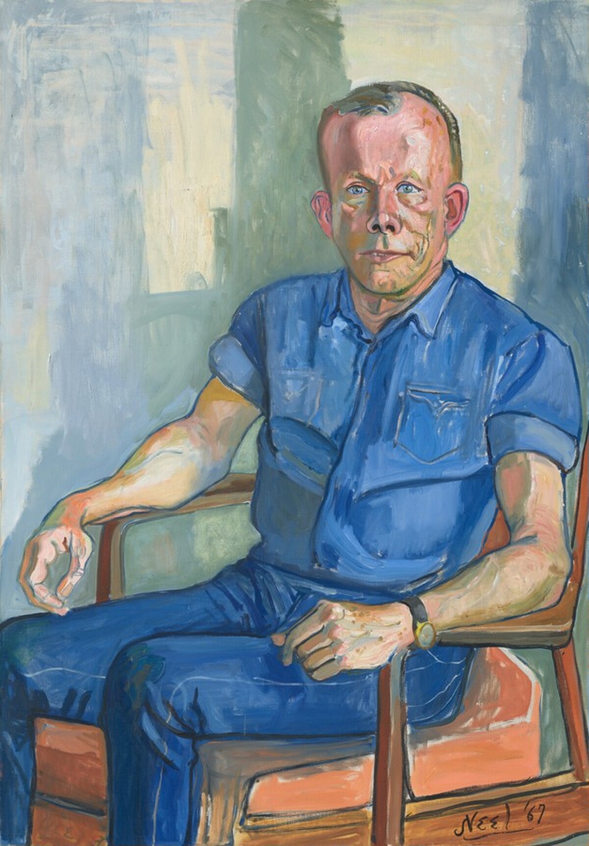 William Walton by Alice Neel
