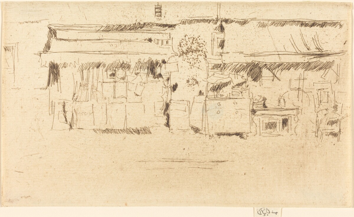 Furniture Shop by James McNeill Whistler
