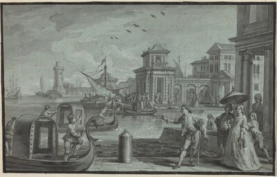 Venetian Fantasy with the Dogana