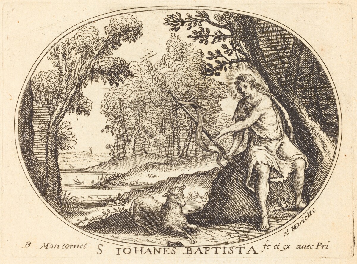 Saint John the Baptist by Balthasar Moncornet