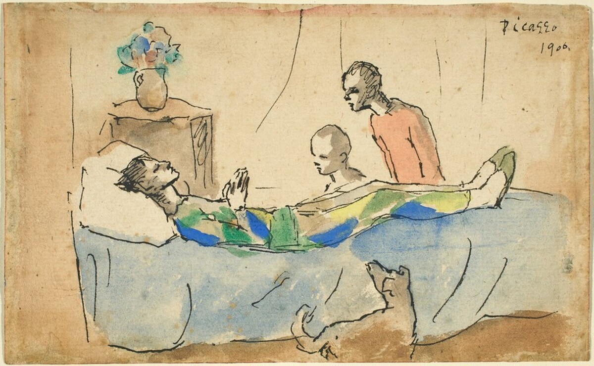 The Death of Harlequin by Pablo Picasso