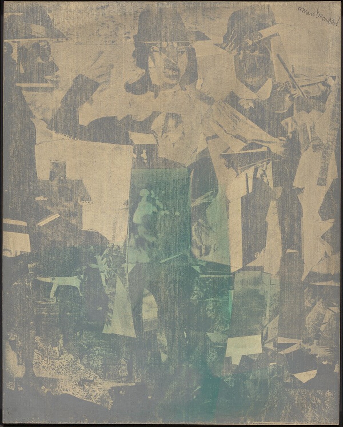 The Fiddler by Romare Bearden