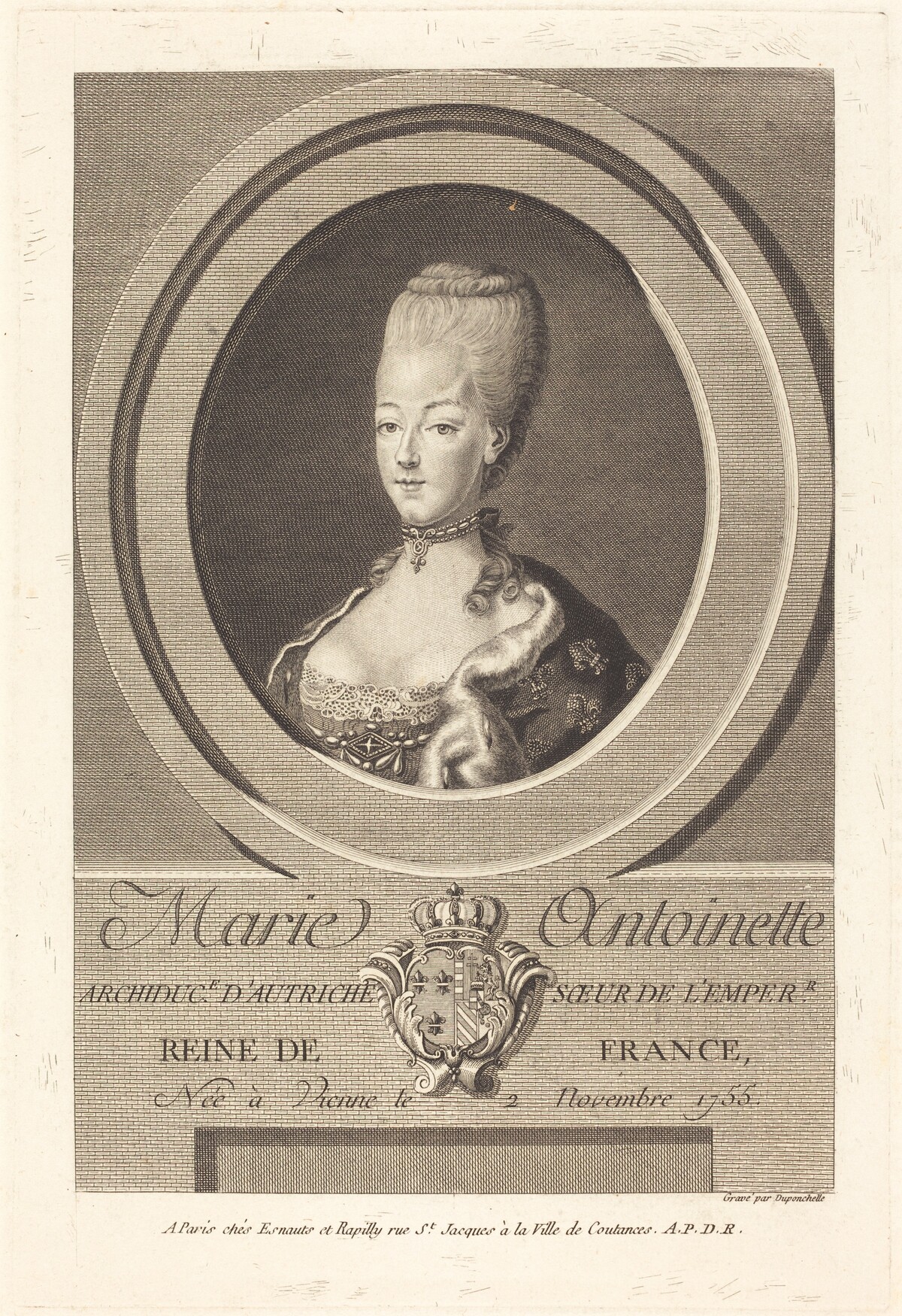 Marie-Antoinette by Charles-Eugene Duponchel