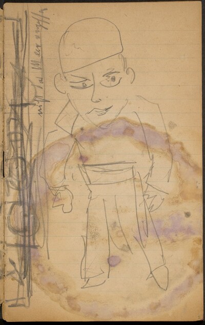 Kleiner Mann mit Kappe (Small Man with a Hat) [p. 5]