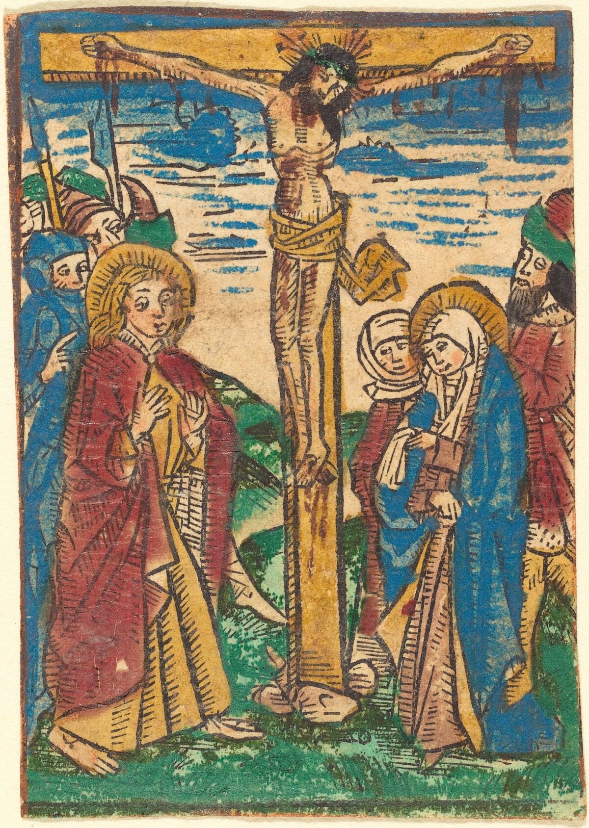 The Crucifixion by German 15th Century