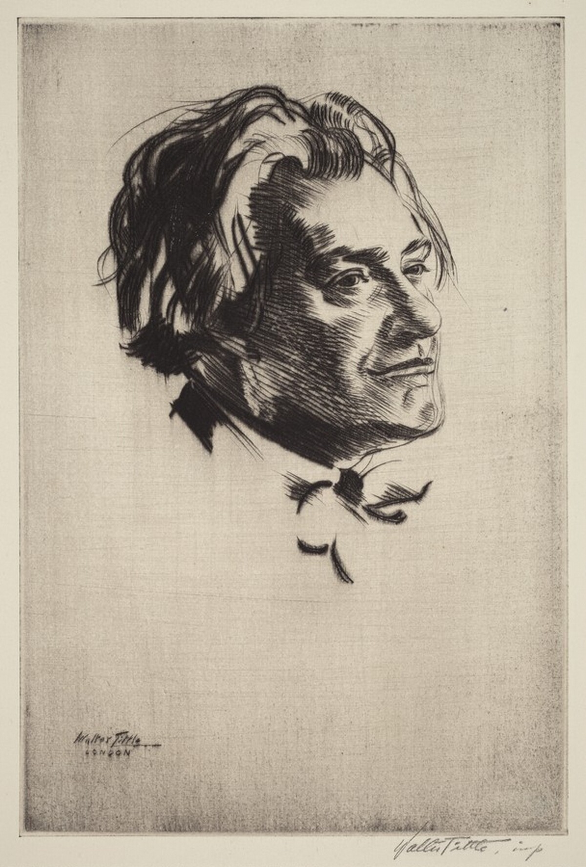 James McBey by Walter Tittle