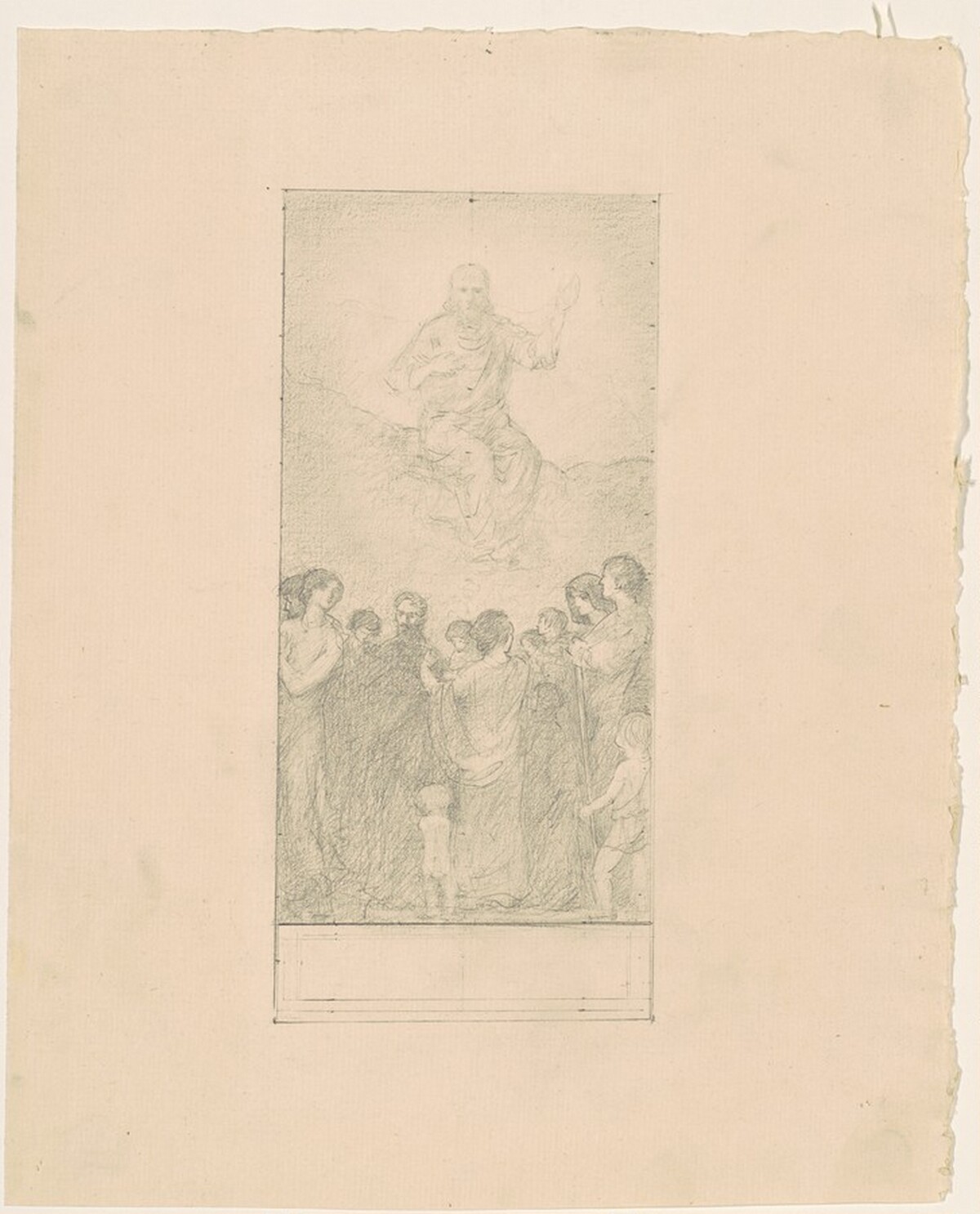 Study for "The Sermon on the Mount" by Augustus Vincent Tack