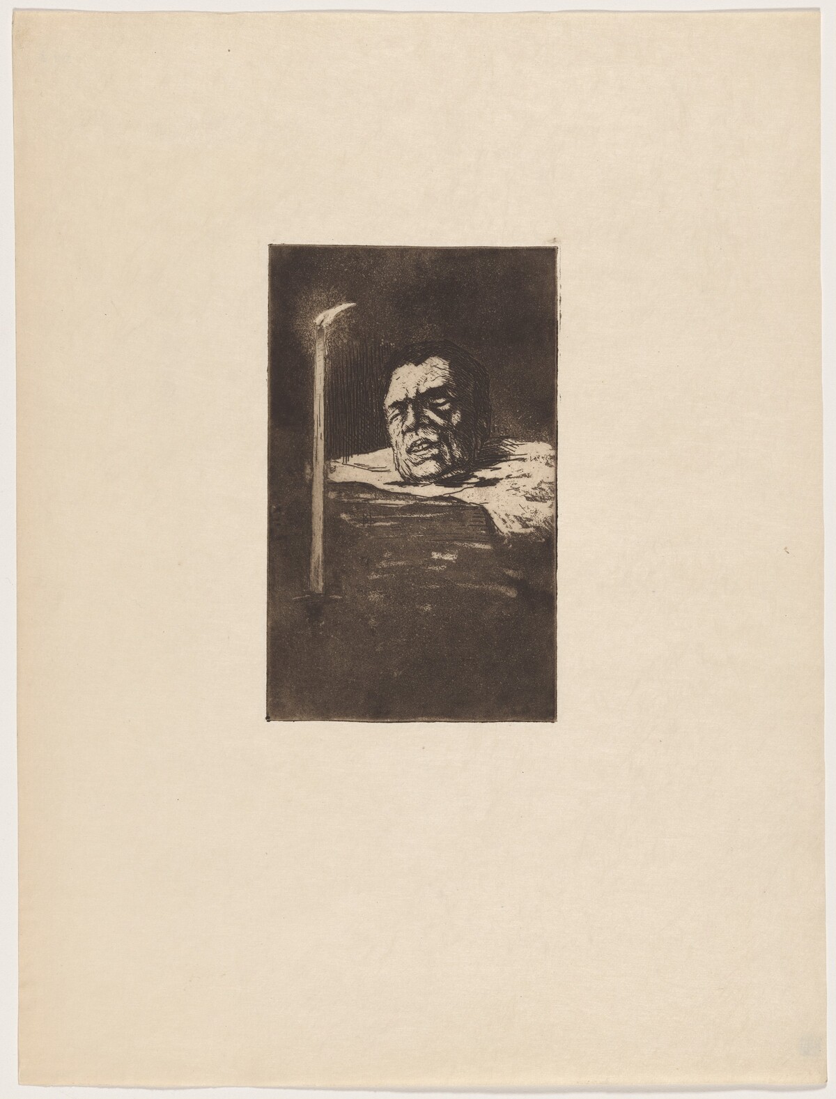 La supplicié (The Executed) by Henri-Charles Guérard