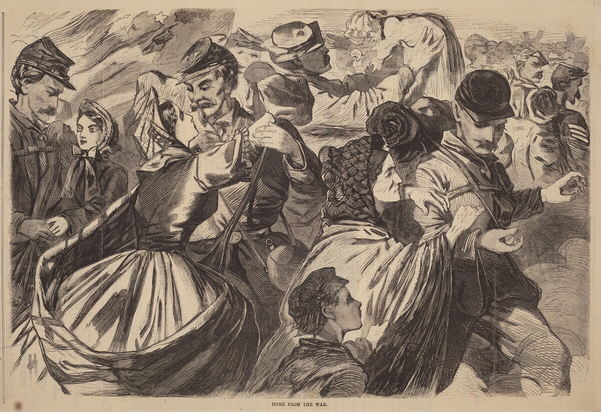 Home from the War by after Winslow Homer