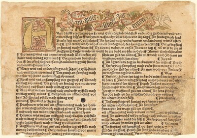 Initial A and a New Year's Wish