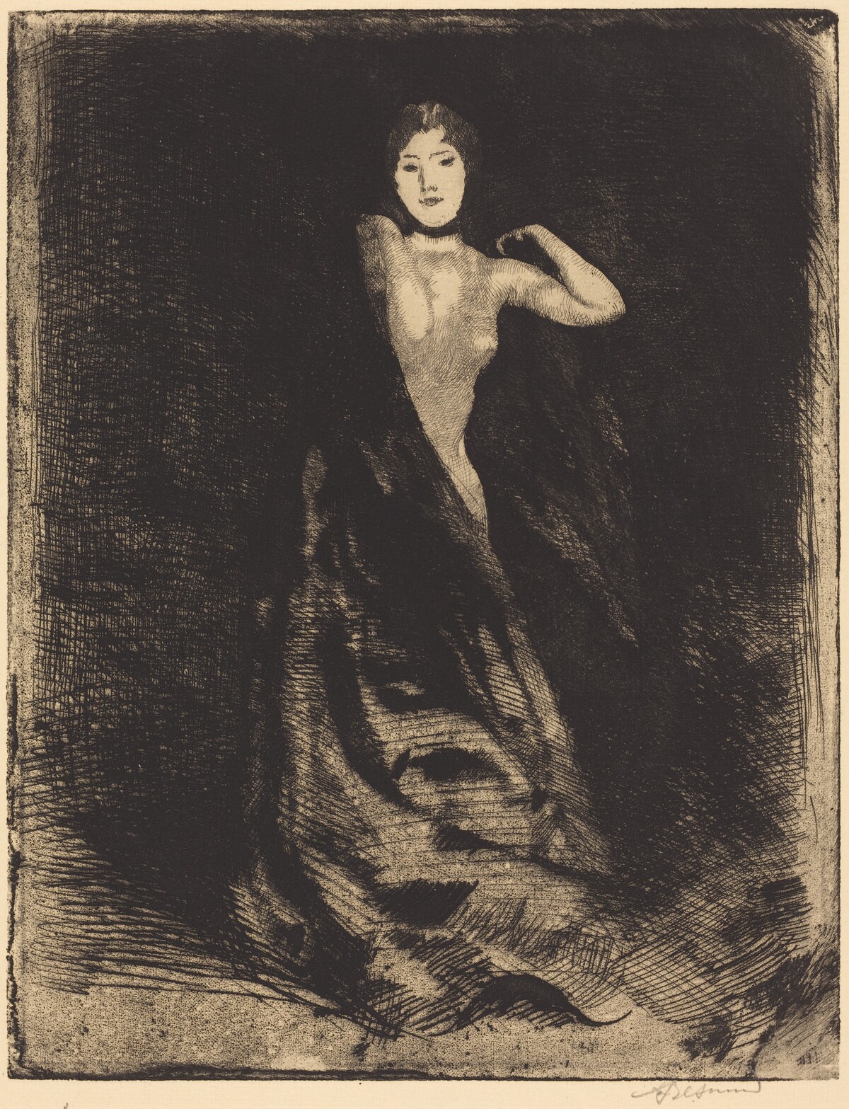 La Femme (frontispiece) by Albert Besnard