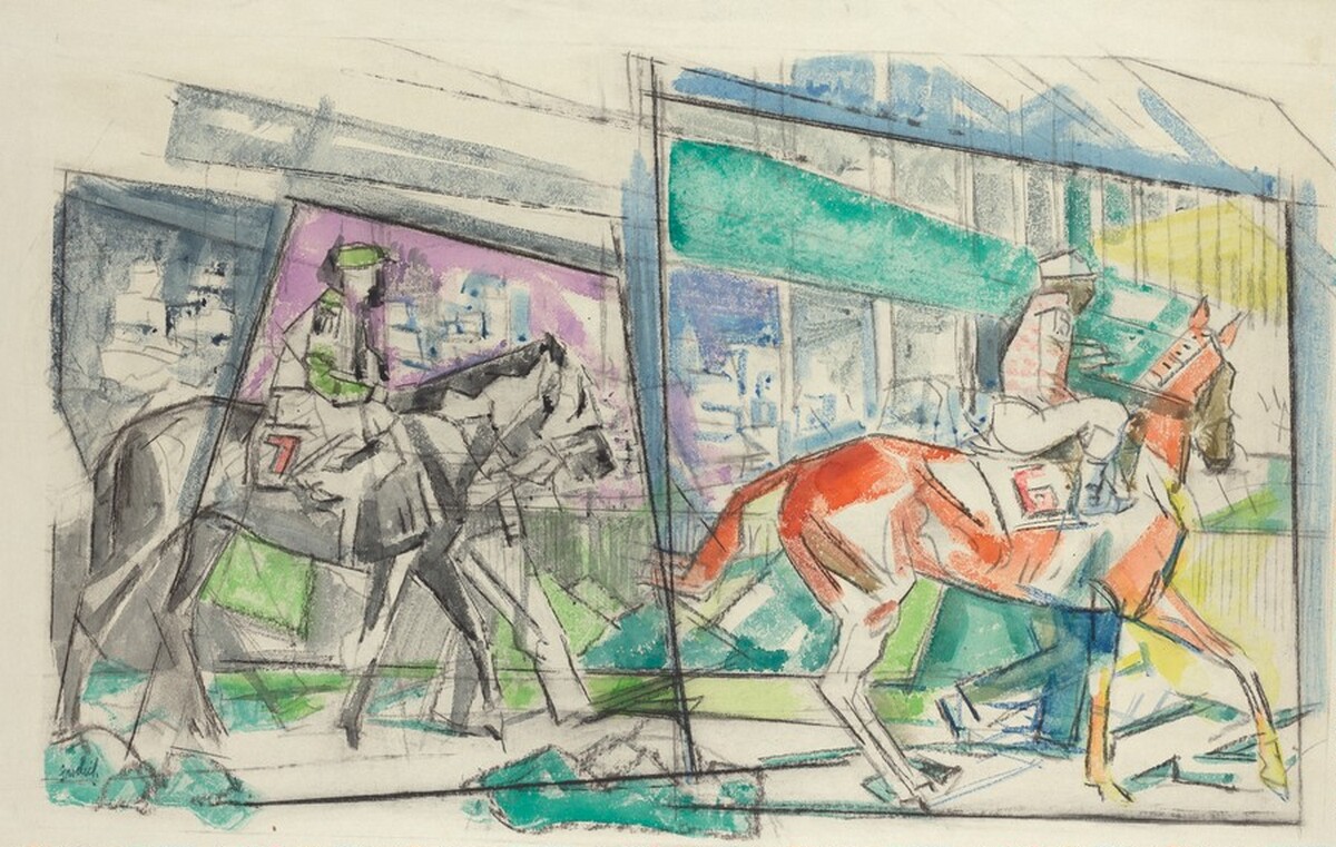 Saratoga Track by Paul Froelich