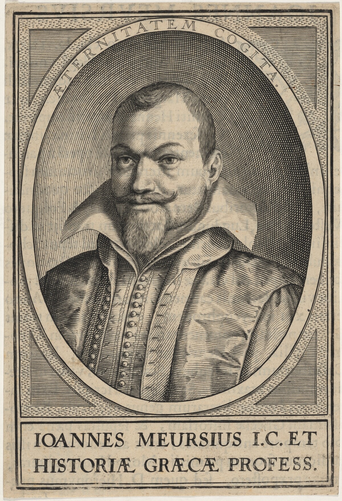 Joannes van Meurs, Dutch Classical Scholar by Unknown Artist