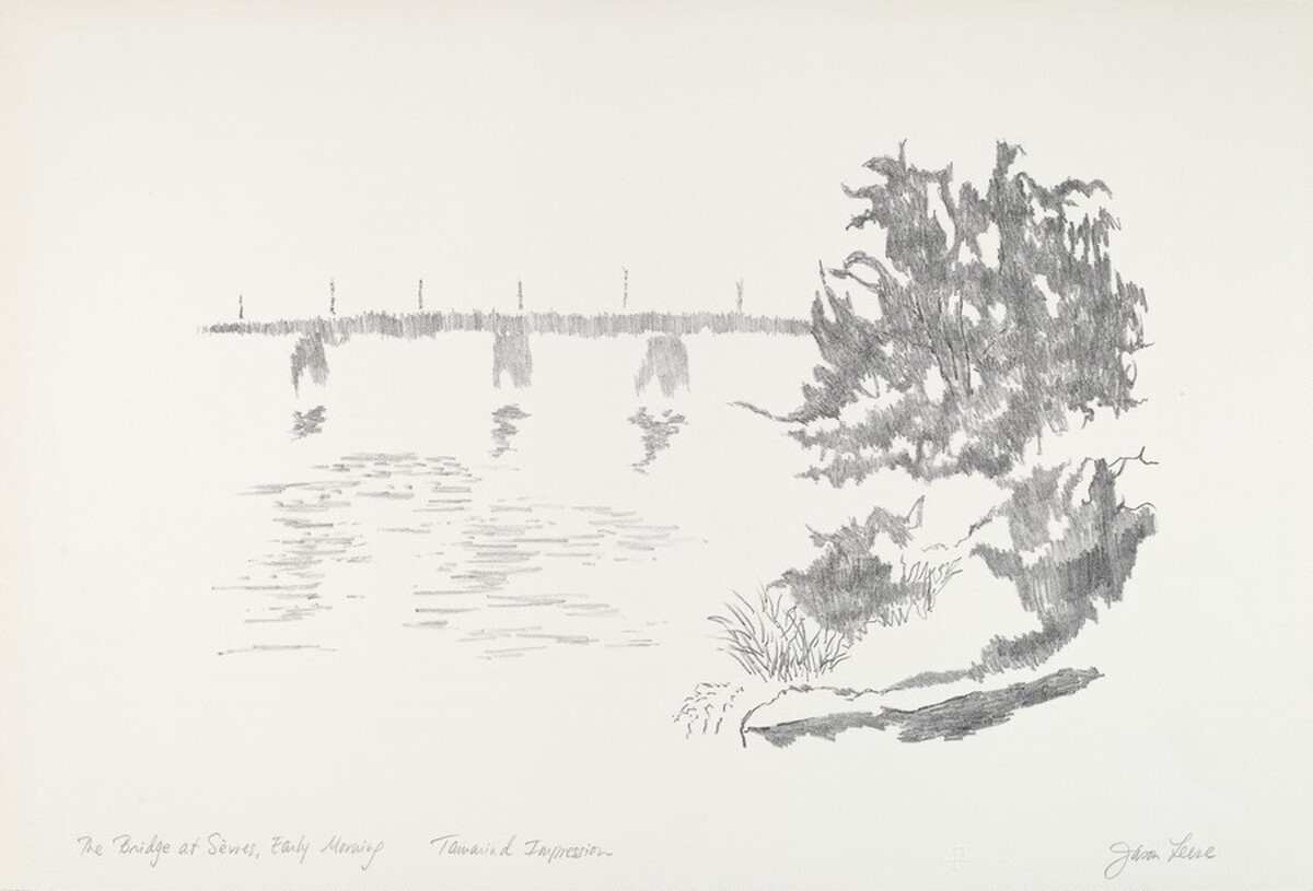 The Bridge at Sevres, Early Morning by Jason Leese