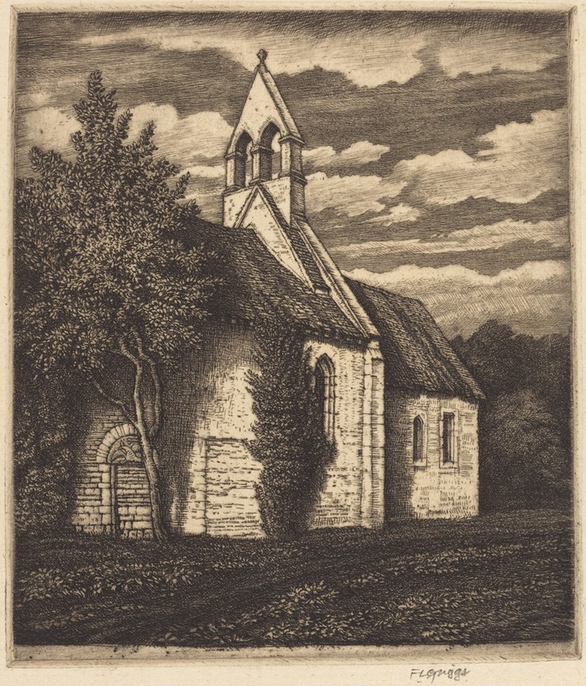 Netherton Chapel by F.L. Griggs
