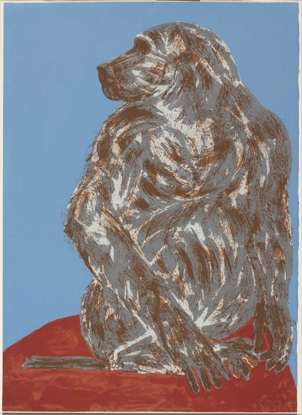 Baboon by Dame Elisabeth Frink