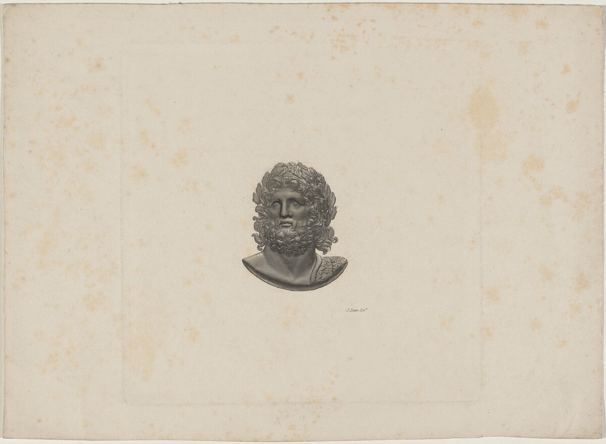Head of a Man Crowned with Laurel: Homer by Unknown Artist