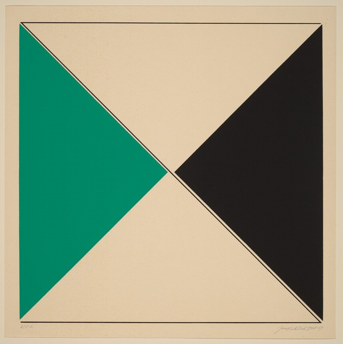 Square with Principle "Z" by Jan Kubicek