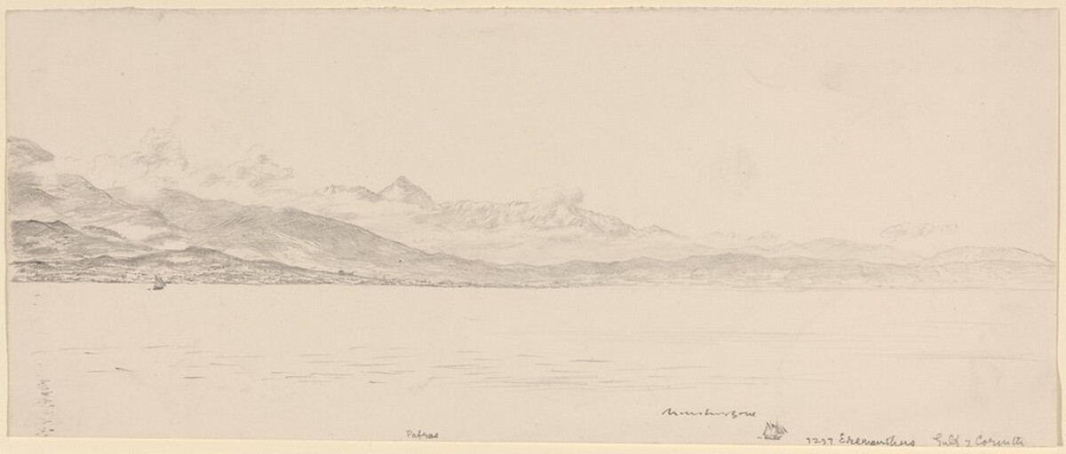 Patras in the Gulf of Corinth by Sir Muirhead Bone