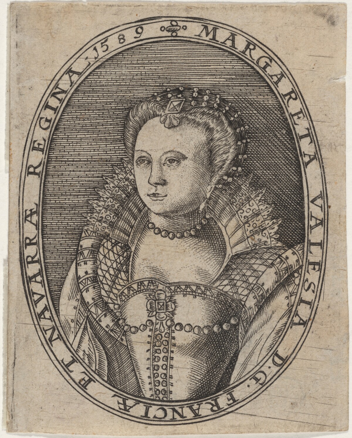 Marguerite de Valois, Wife of Henry of Navarre by Unknown Artist