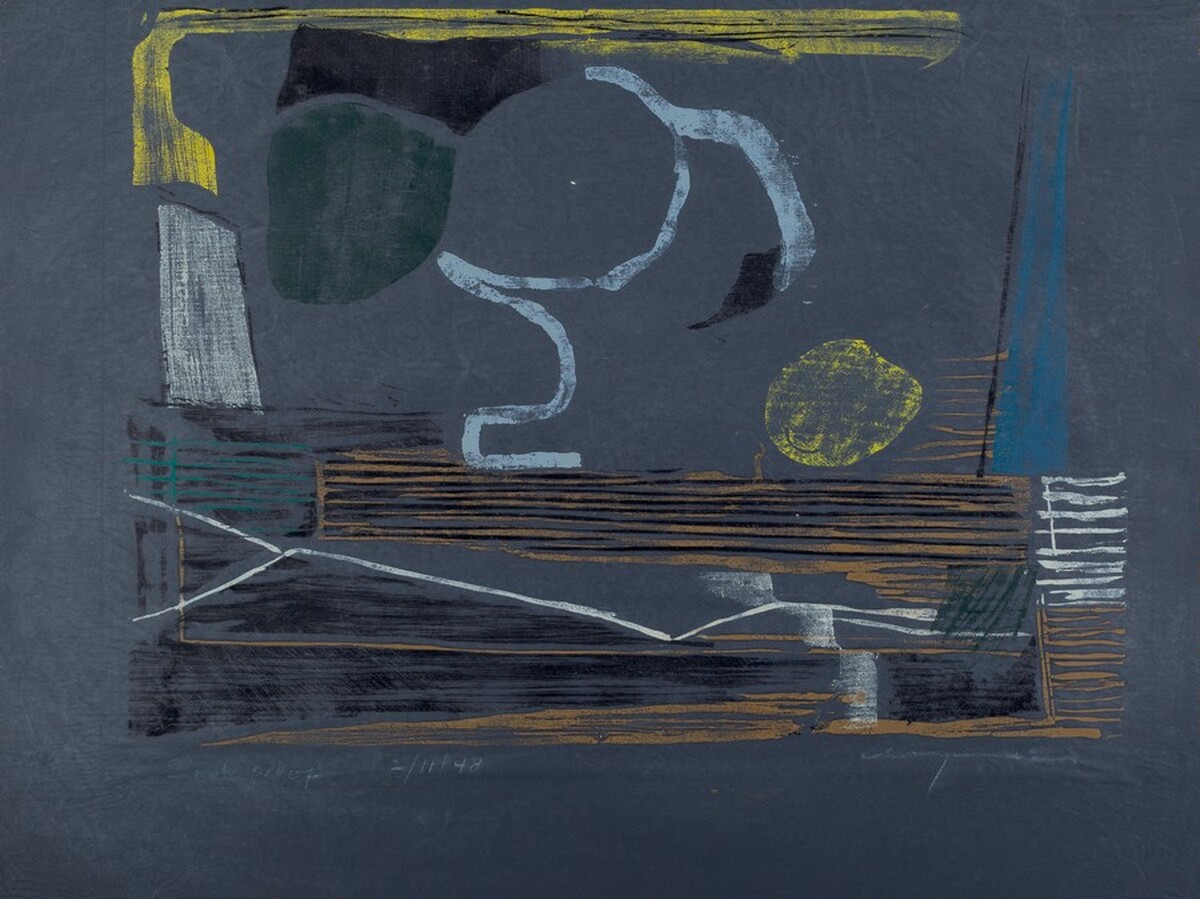 Grey Still Life by Adja Yunkers