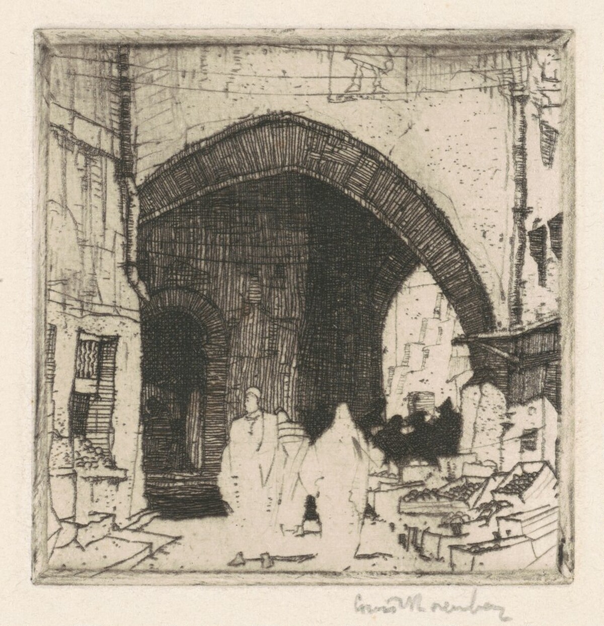 Street in Constantine by Louis C. Rosenberg