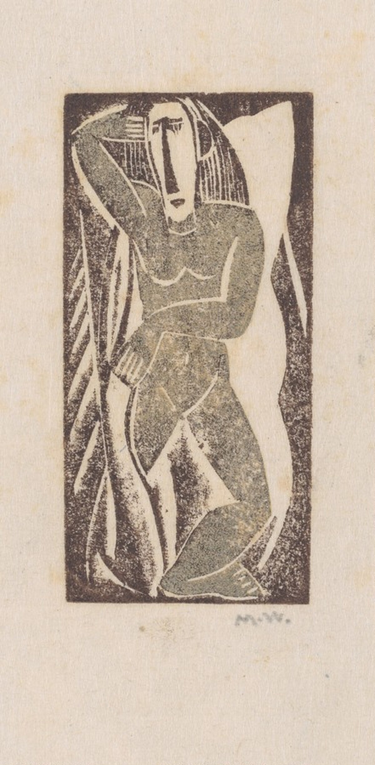 Standing Nude by Max Weber