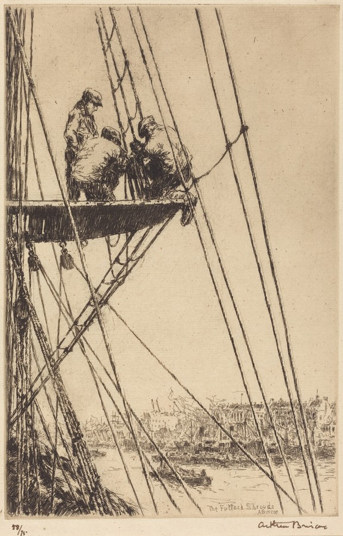 The Futtock Shrouds by Arthur Briscoe