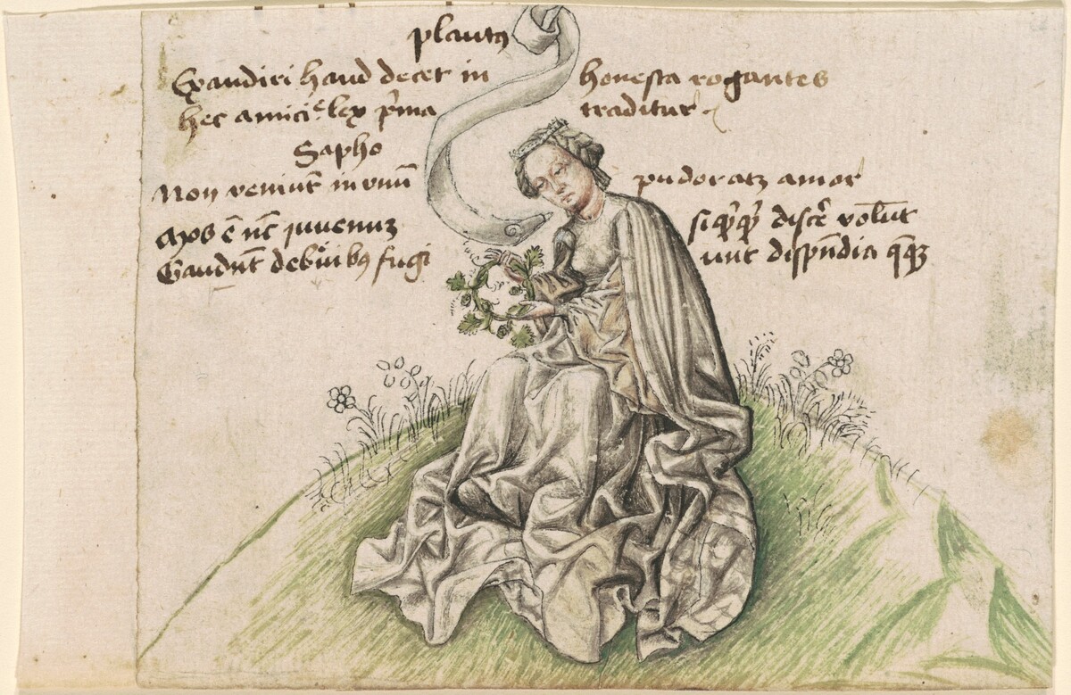 Sappho by South German 15th Century