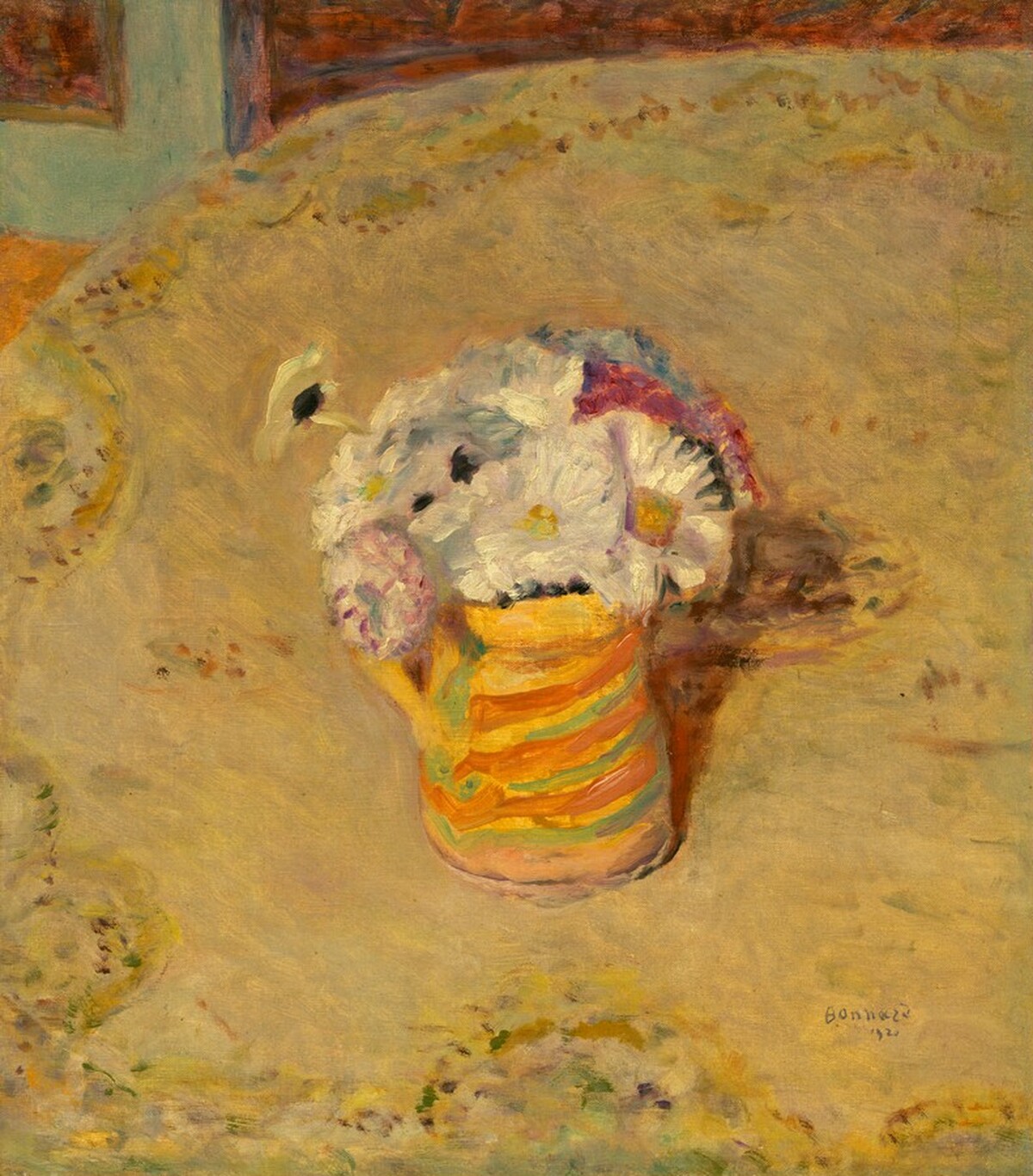 Vase with Flowers by Pierre Bonnard