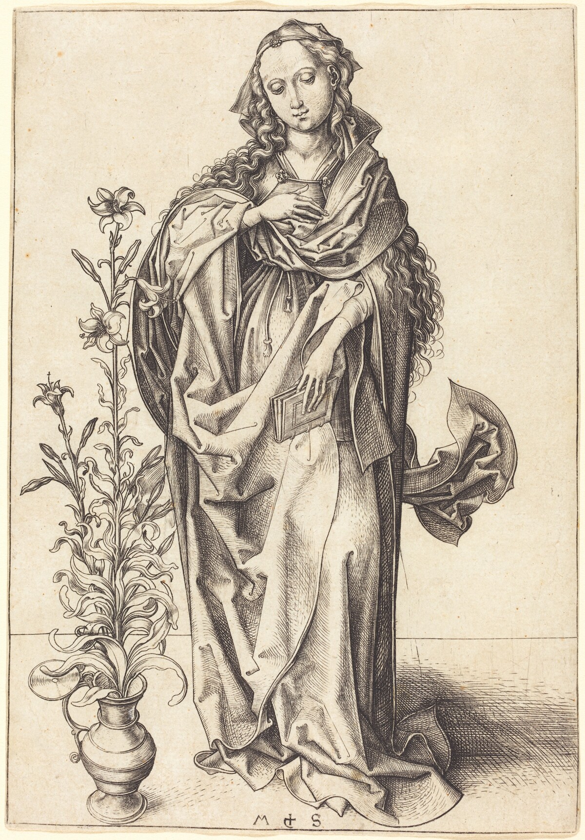 The Madonna by Martin Schongauer