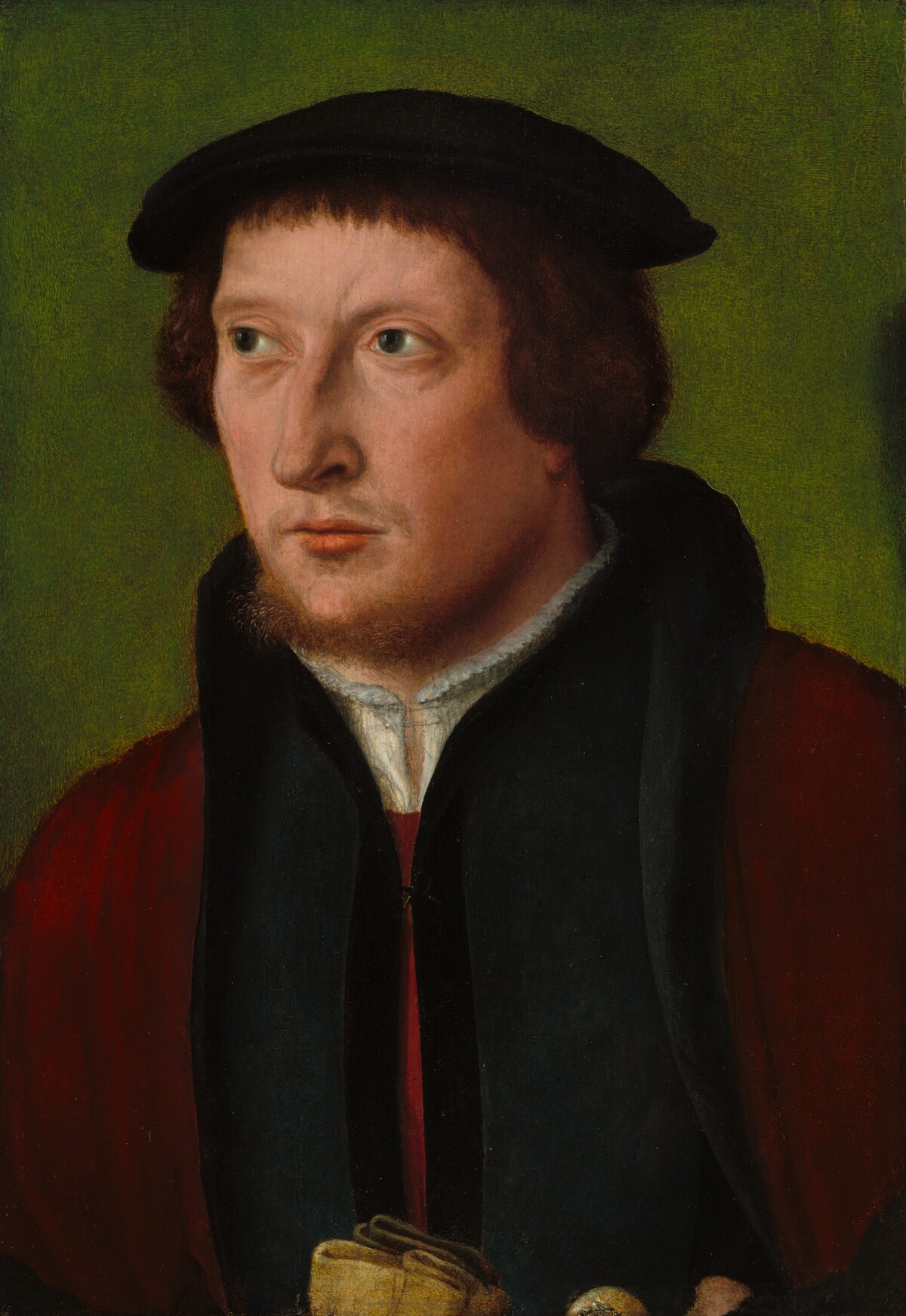 Portrait of a Man by Attributed to Bartholomaeus Bruyn the Elder