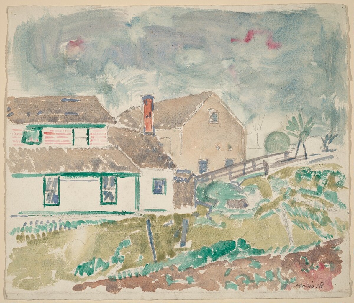 Rowe, Massachusetts by John Marin