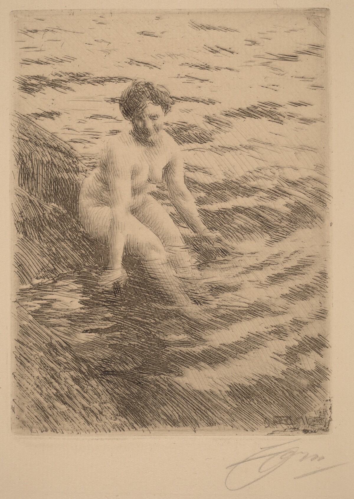 Wet by Anders Zorn