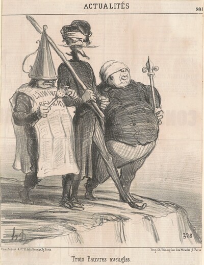 Trois Pauvres aveugles