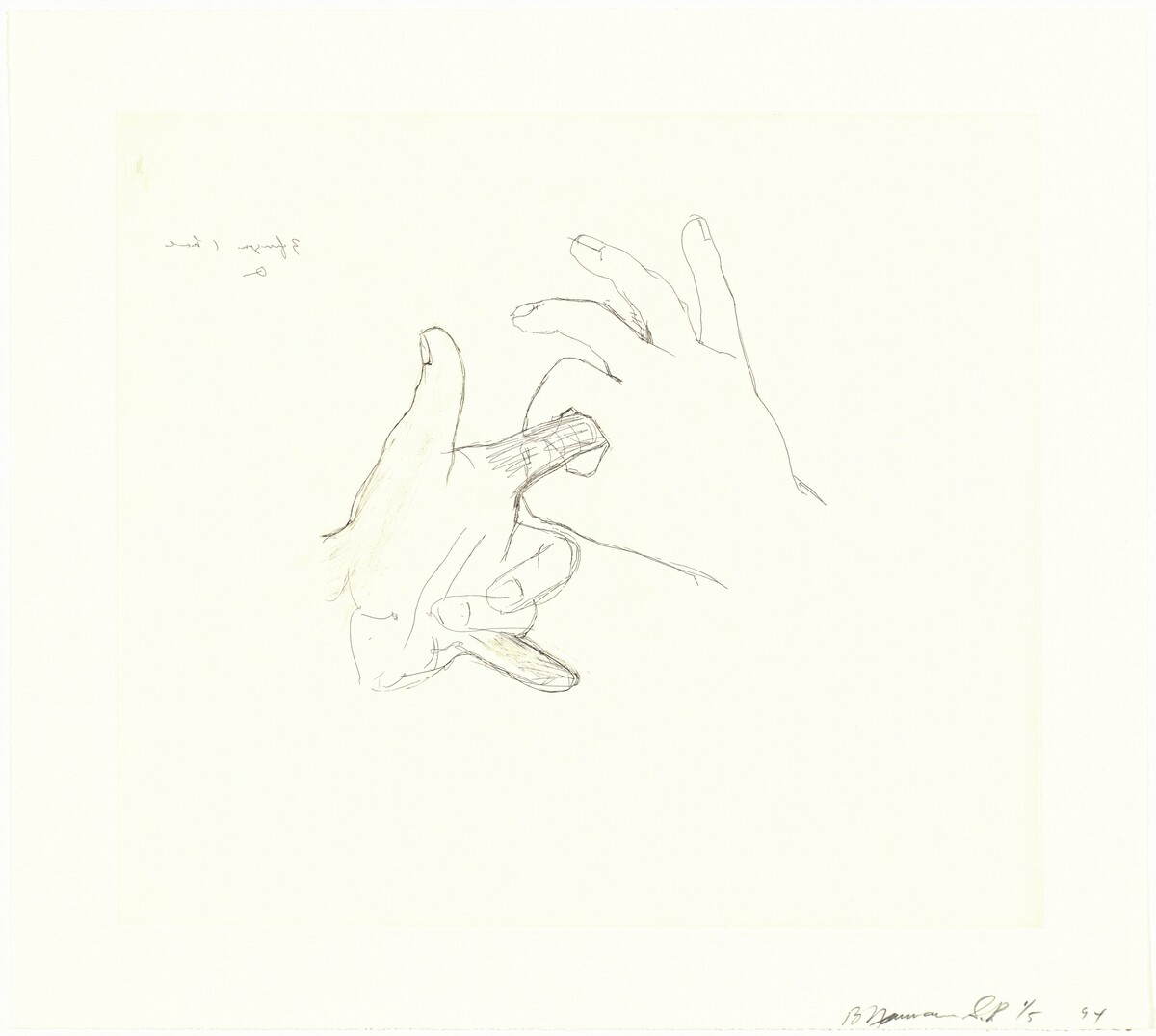 Untitled by Bruce Nauman